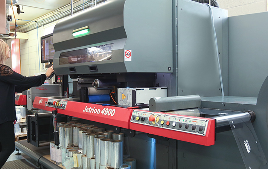 Shelbyville Facility Label Press